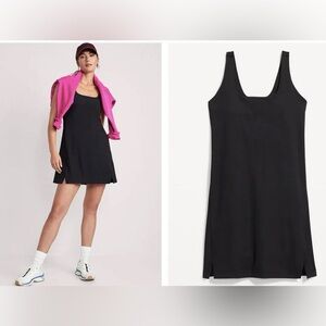 NWT Old Navy Black Powersoft Athletic Large L Dress Tennis Golf Active Day